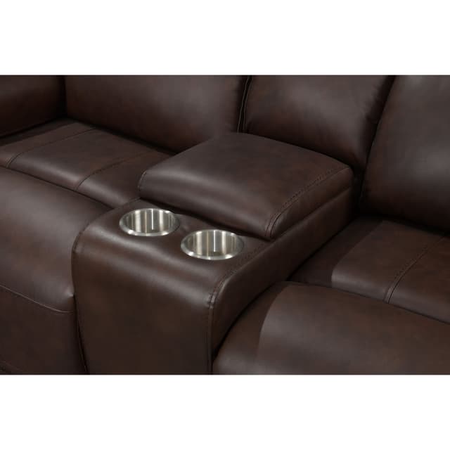 S7275 El Paso (Power/Leather) (S7275-SLR-BRN) — photo 9