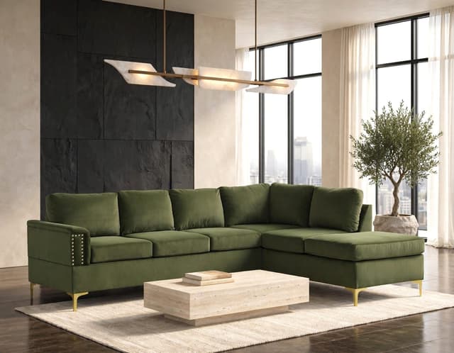 Vogue2 Olive Sectional — photo 2