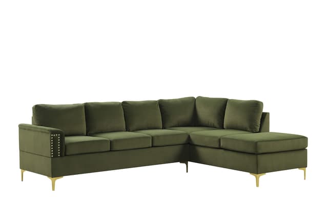 Vogue2 Olive Sectional — photo 1