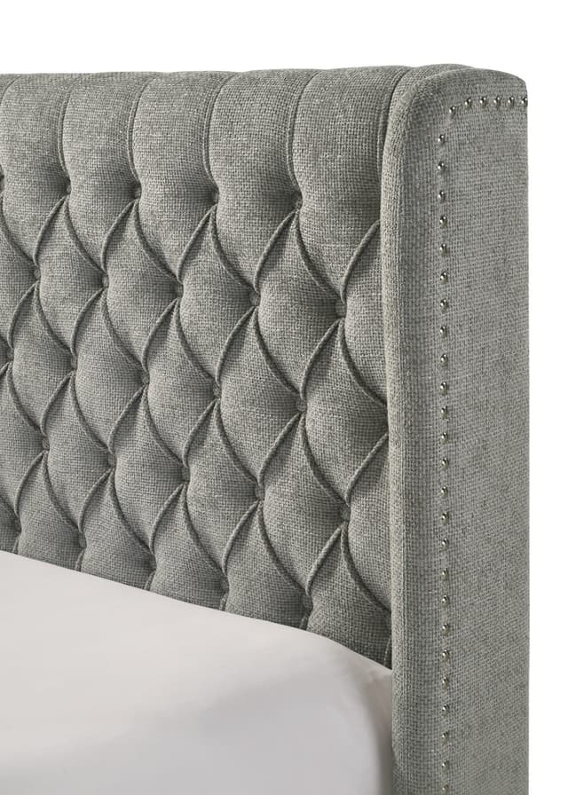 Daphne Bed Light Grey Tweed — photo 3