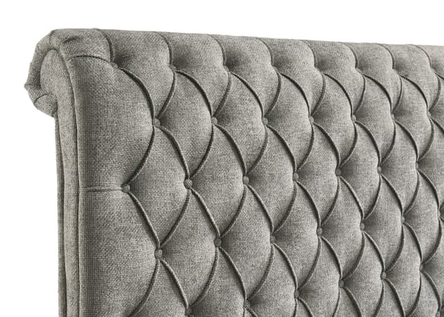 Kate Platform Bed-Light Grey Tweed — photo 2