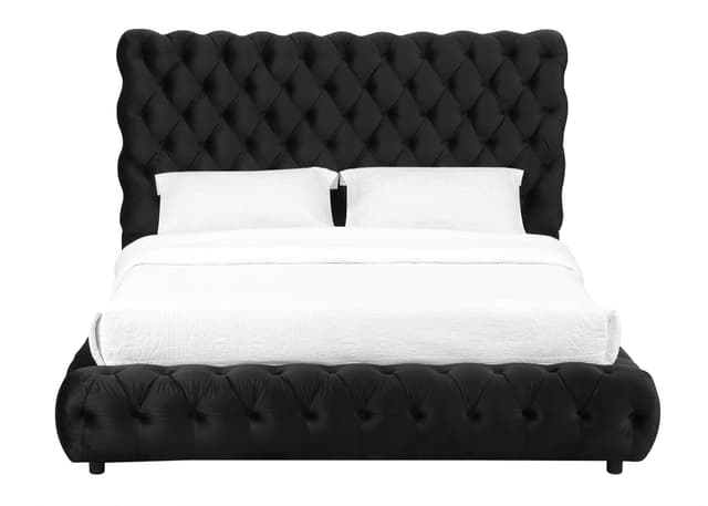 Flory Platform Bed -Black — photo 3