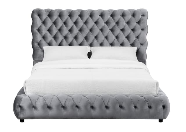 Flory Platform Bed -Grey — photo 3