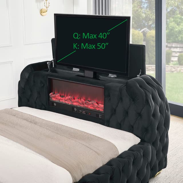 Natalia Bed Black — photo 3