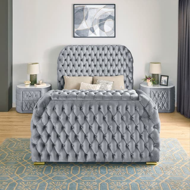 Natalia Bed Grey — photo 4