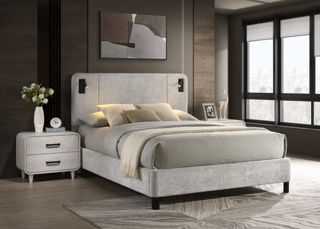 Freya Bed Taupe — photo 4
