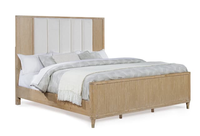 Kara Bed-Cerused Natural — photo 1