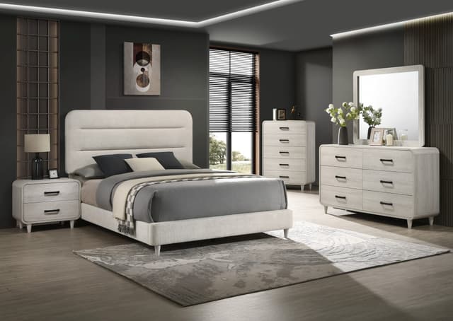 Nyomi Bed -White — photo 2