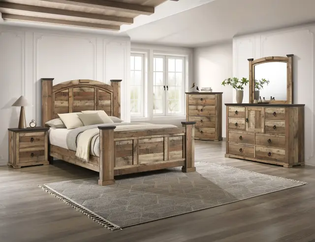 Ella-Mae Bed-Reclaimed Natural — photo 1