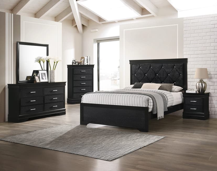 Amalia Bed Black