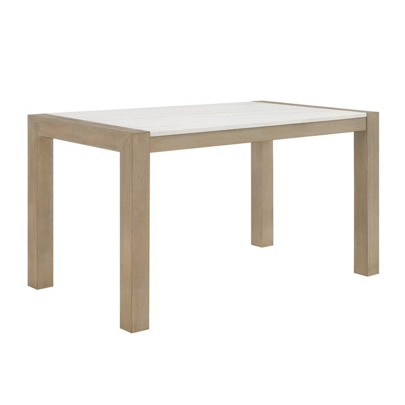 Hazel Genuine Marble Counter Height Table