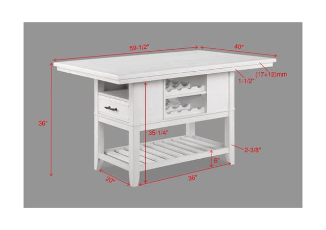 Wendy Counter Height Table — photo 3