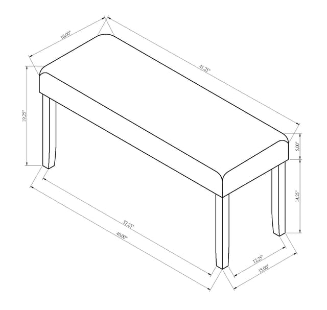 Jules Faux Marble Dining Table — photo 4