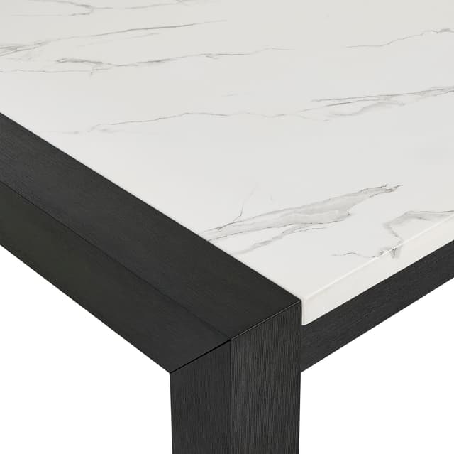 Jules Faux Marble Dining Table — photo 3