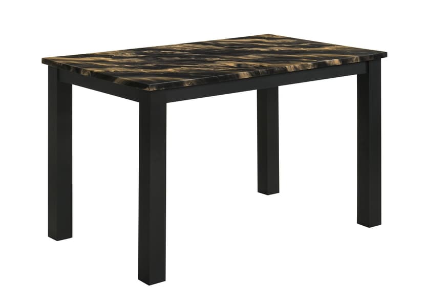 Resia Dining Table-Faux Marble Gbk