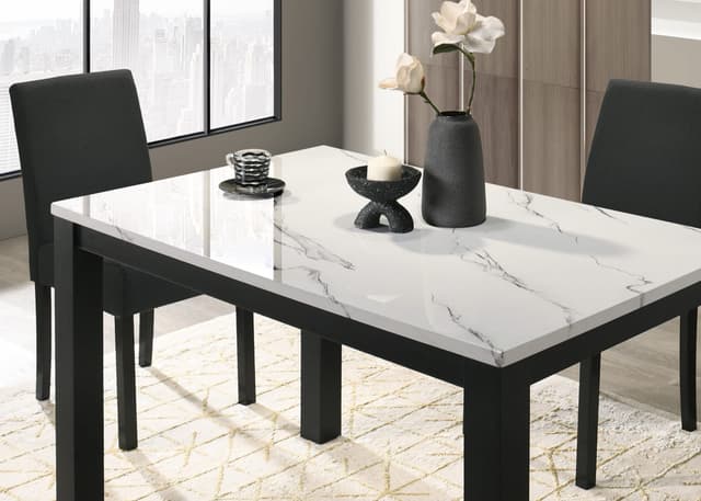 Resia Dining Table-White — photo 2