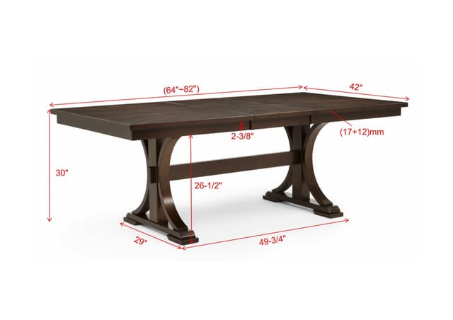 Hamil Dining Table (With 18 Butfly Leaf) — photo 4