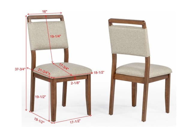 Blanche Side Chair Brown — photo 3