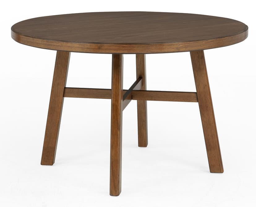 Blanche Round Dining Table Brown