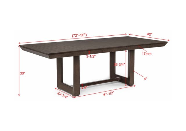 Domingo Dining Table (1 X 18 Leaf) — photo 3