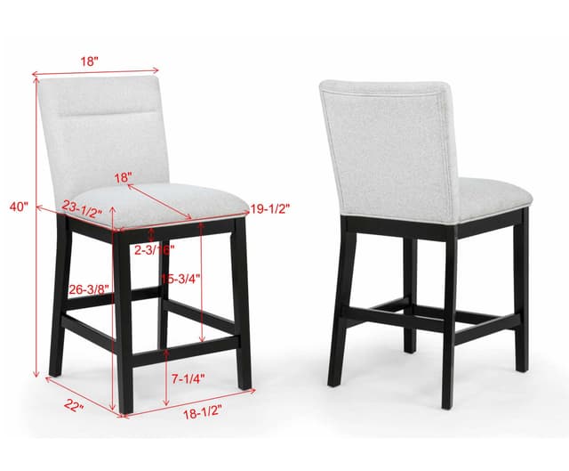Sebastian Counter Height Chair — photo 2