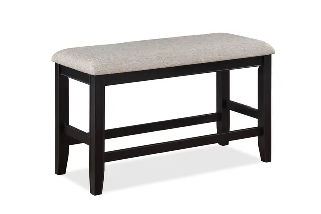 Fulton Counter Height Bench Light Grey — photo 1