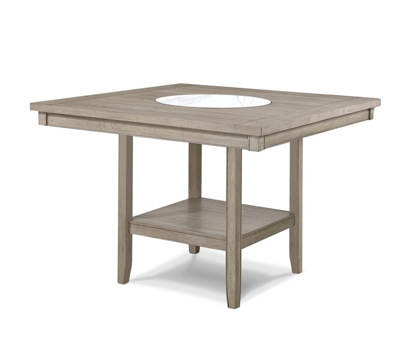 Fulton Ct Table Wh Oak with Mbl Lzssn