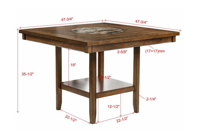 Fulton Counter Height Table — photo 3