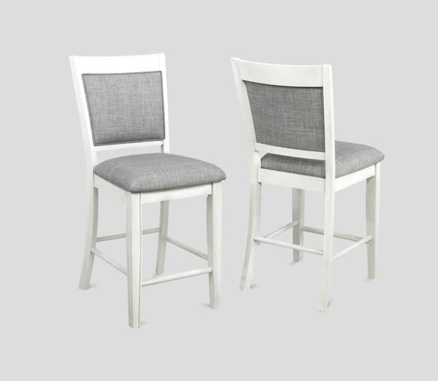 Fulton Counter Height Chair White — photo 1