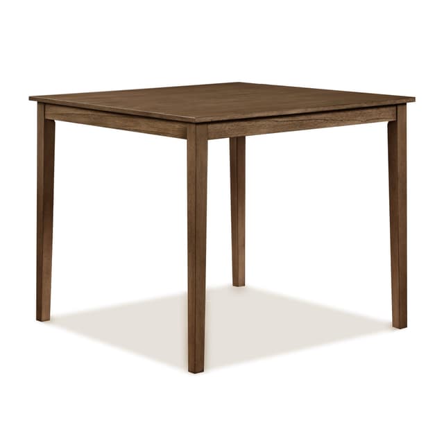 Theodore 5-PIECE Counter Height Table Set Brown — photo 4