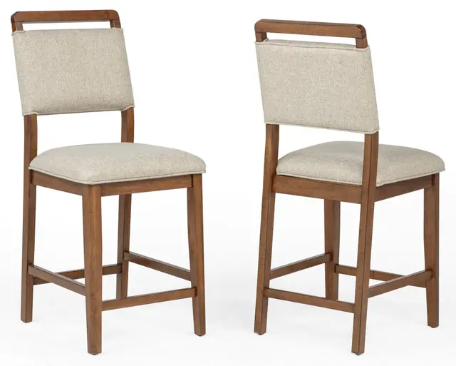 Blanche Counter Height Chair Brown — photo 1
