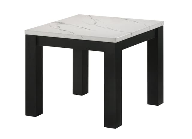 Ivy 3-PIECE Cocktail Set Faux Marble White — photo 3