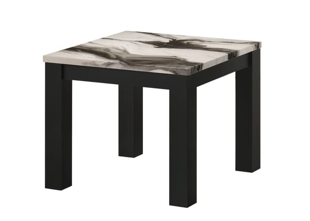 Ivy 3-PIECE Cocktail Set Faux Marble Brown — photo 4