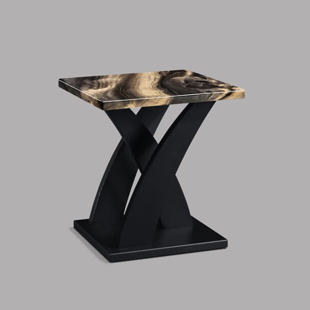 Zion 3-PIECE Faux Marble Cocktail Set Gdbk — photo 3