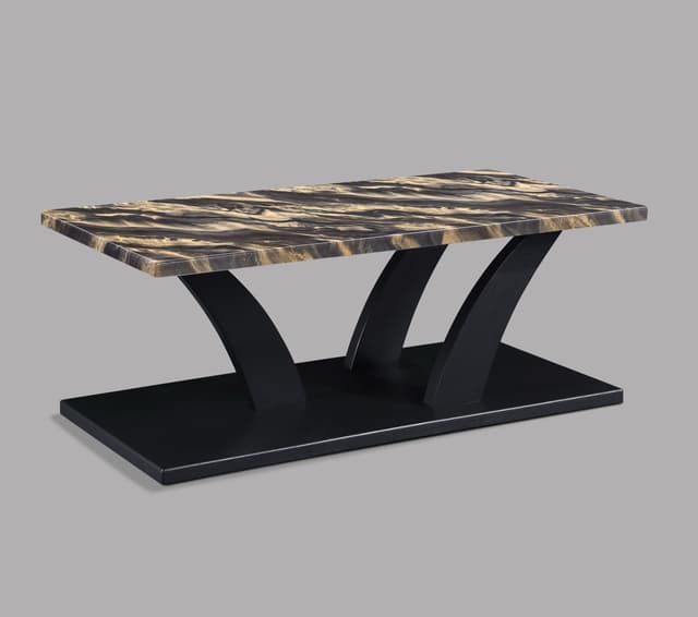 Zion 3-PIECE Faux Marble Cocktail Set Gdbk — photo 2