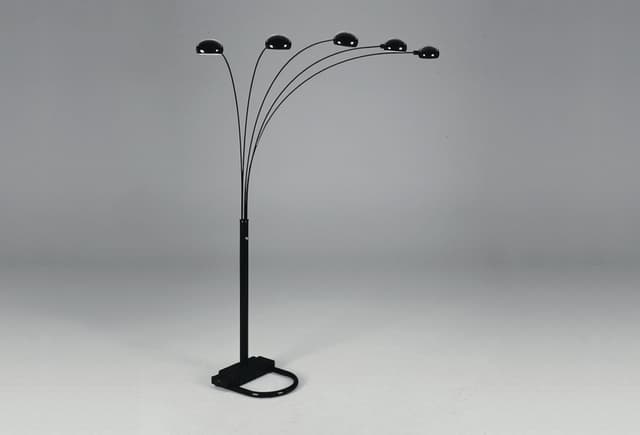 Peacock Shade Floor Lamp Bk 82 H — photo 2