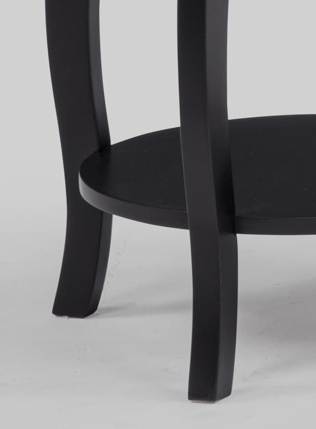 Jacie Chairside Table Black — photo 4