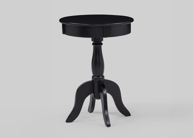 Romy Chairside Table Black — photo 1