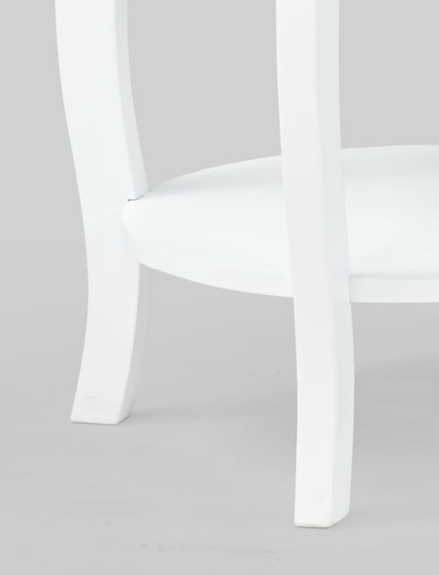 Jacie Chairside Table White — photo 4