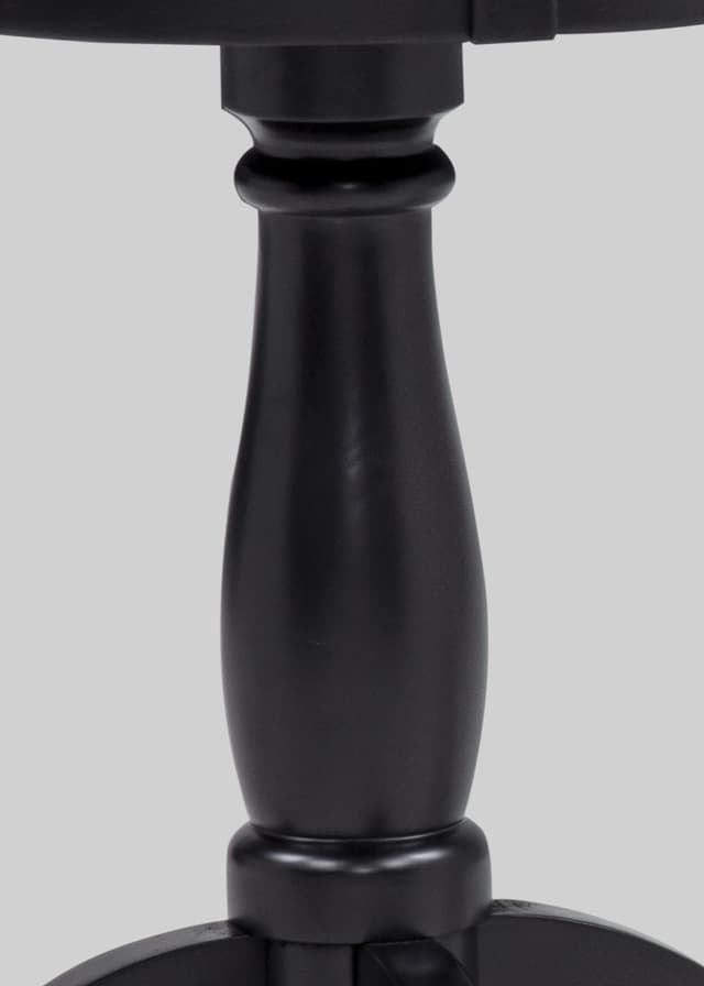 Romy Chairside Table Black — photo 4