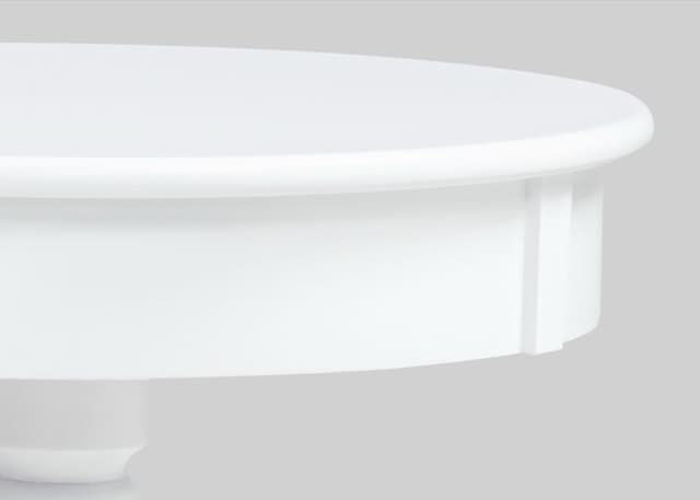 Romy Chairside Table White — photo 3