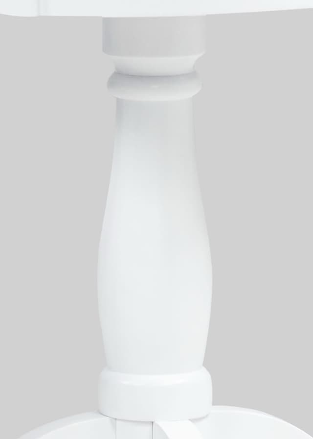 Romy Chairside Table White — photo 4