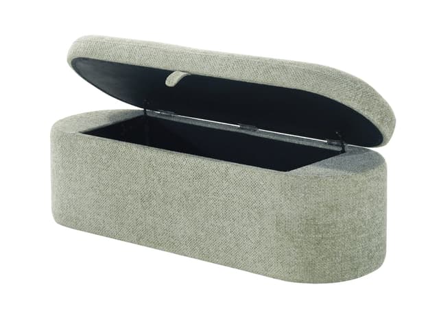 Philipa Storage Bench-L.green Tweed — photo 3