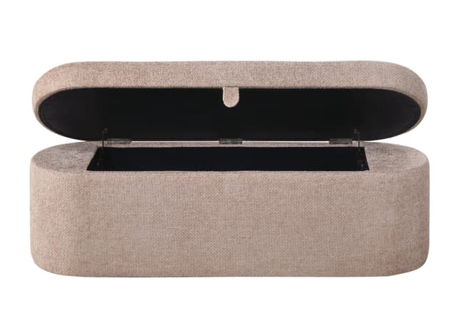 Philipa Storage Bench-Mauve Tweed — photo 4