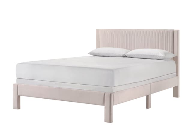 Lucia Queen Platform Bed Pink — photo 1