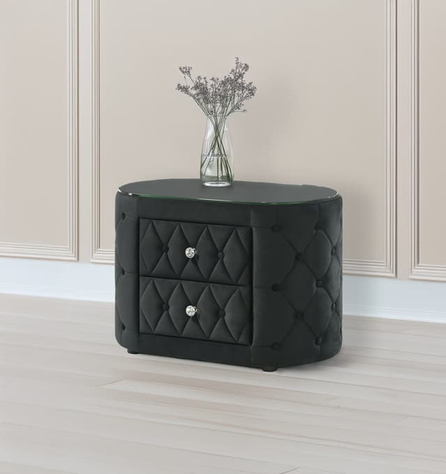 Voltare Nightstand Black — photo 1