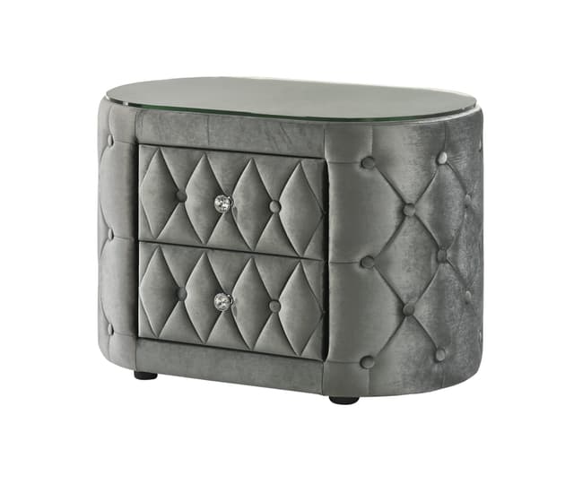 Voltare Nightstand Grey — photo 2