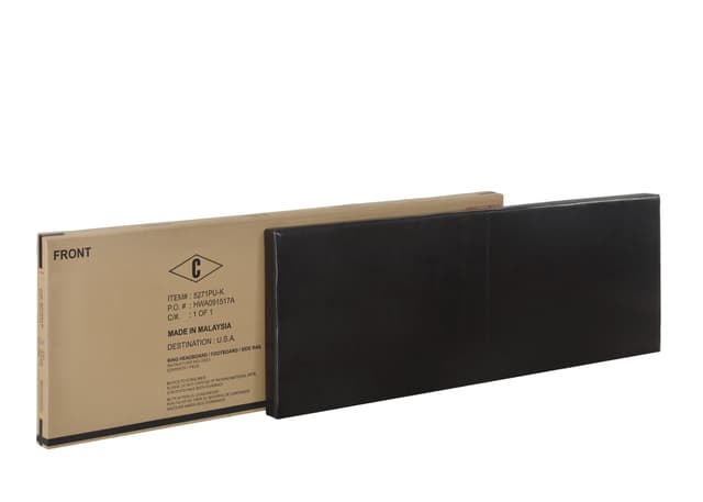 Erin King Headboard/Footboard Side Rail Black — photo 4