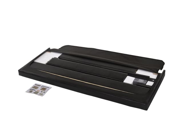 Erin Queen Headboard/Footboard Side Rail Black — photo 3