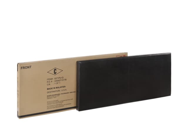Erin Queen Headboard/Footboard Side Rail Black — photo 4